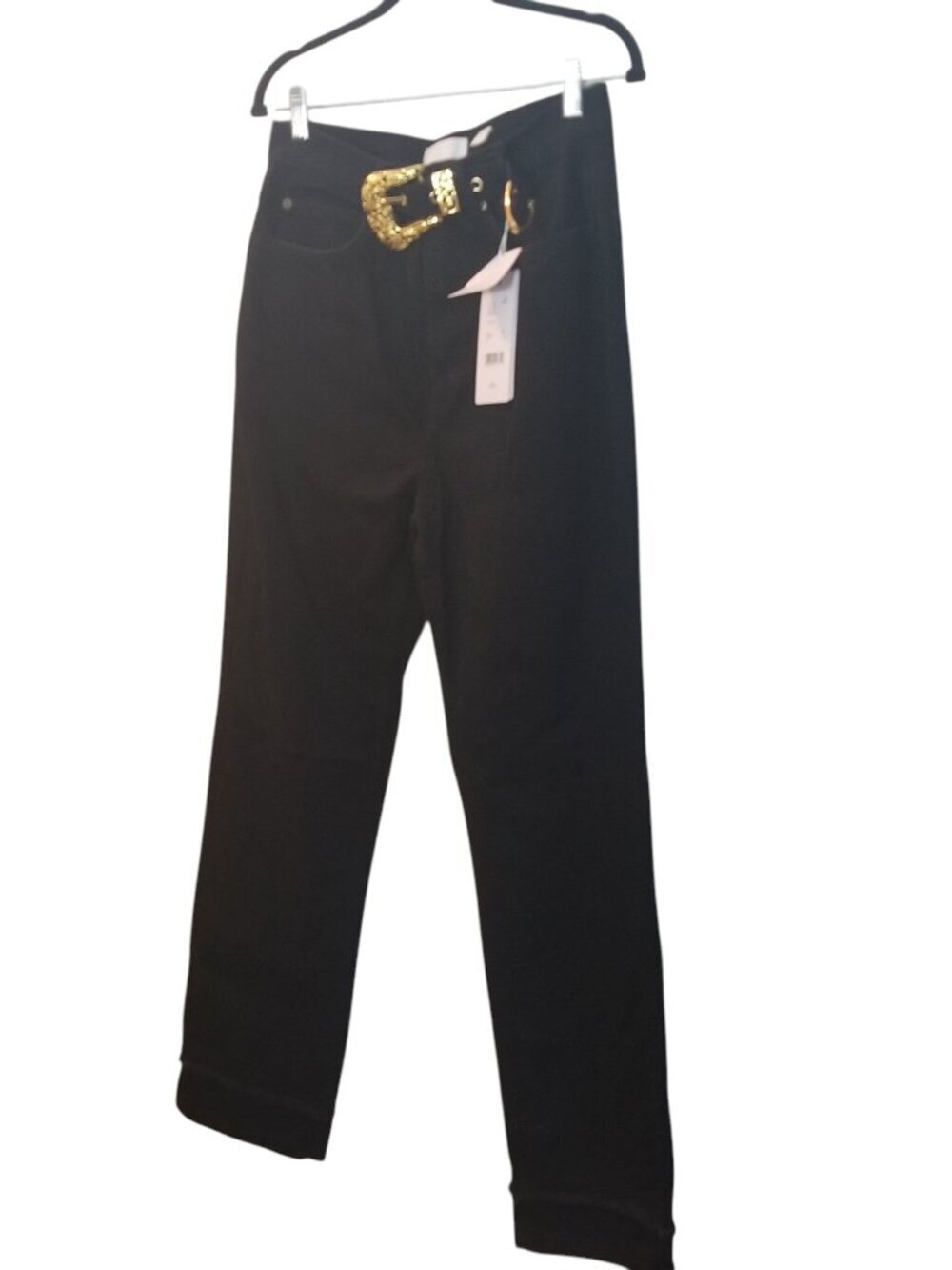 NWT Le' LA. X Women's Black Cowgirl Rodeo Festival Jeans Sz 28
